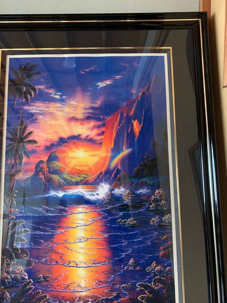 楽天市場】版画 クリスチャン・リース・ラッセン ヘブンオンアース