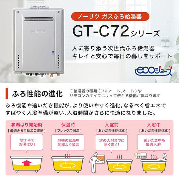 楽天市場】NORITZ GT-C2072SAWBL-20A-13A プレシャスシルバー エコ