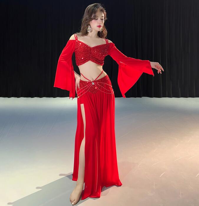 楽天市場】ベリーダンス衣装 ベリー 演出服 スパンコール付き キラキラ