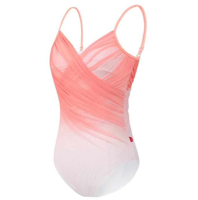 楽天市場】レディース バレエ レオタード グラデーション 袖なし