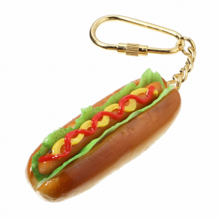 楽天市場】食品サンプル屋さんのキーホルダー（ホットドッグ）食品