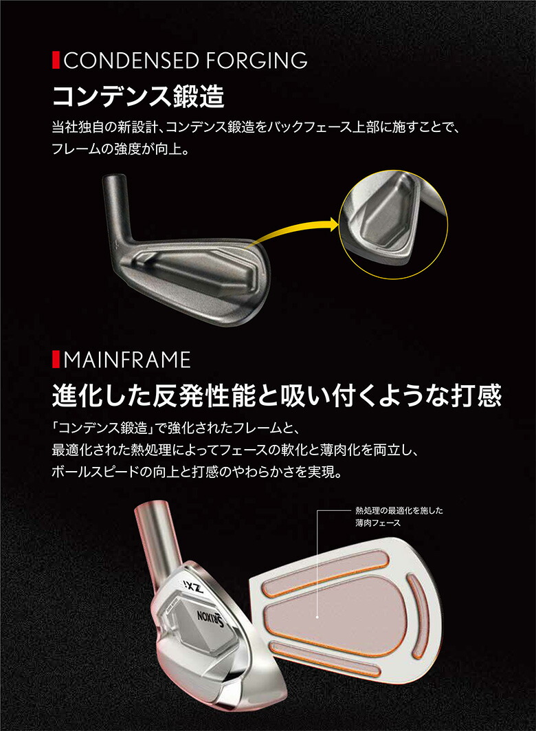 楽天市場】【レフティー/左用】ダンロップ スリクソン ZXi5 アイアン