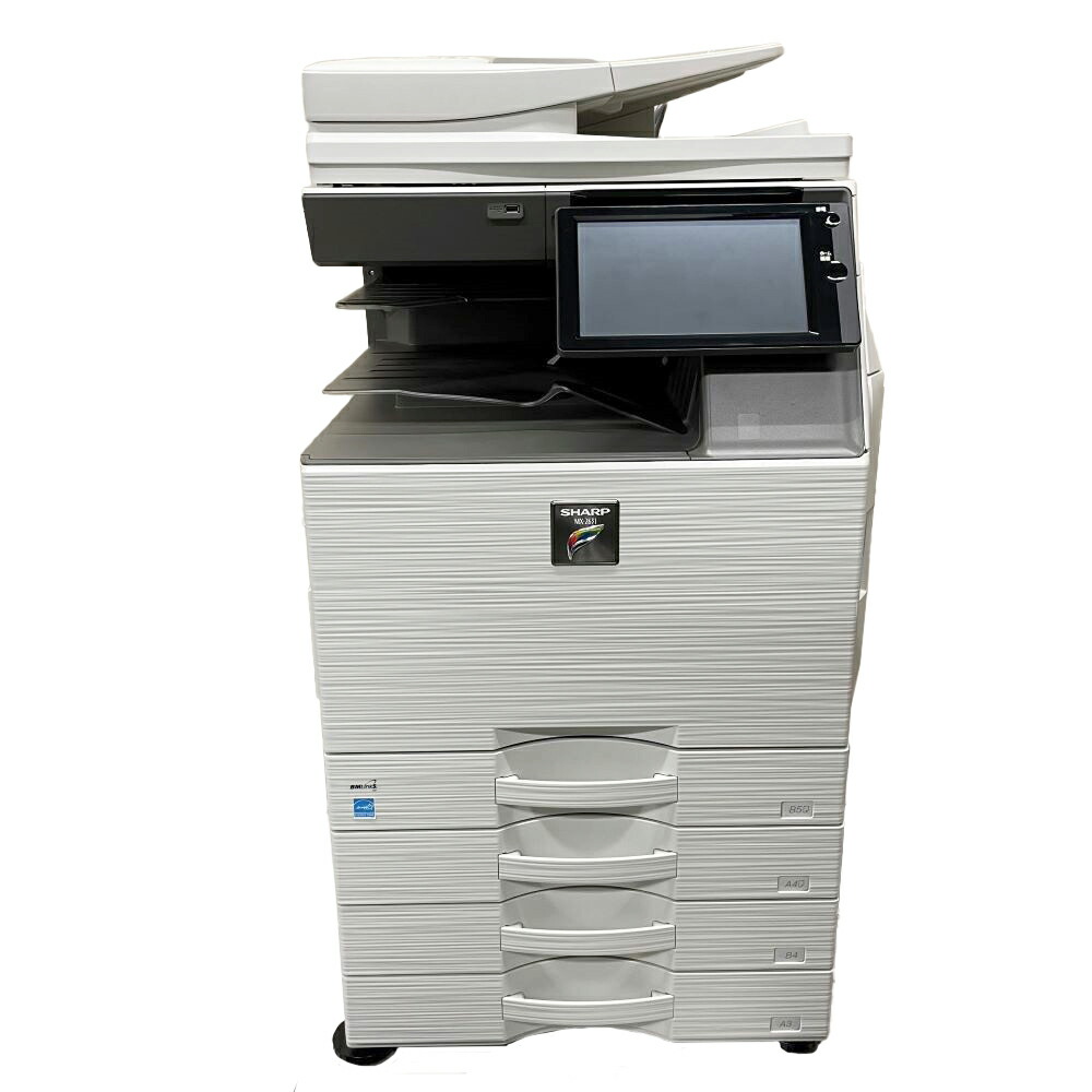 楽天市場】シャープ フルカラー複合機 MX-2631 2021年製 総使用枚数