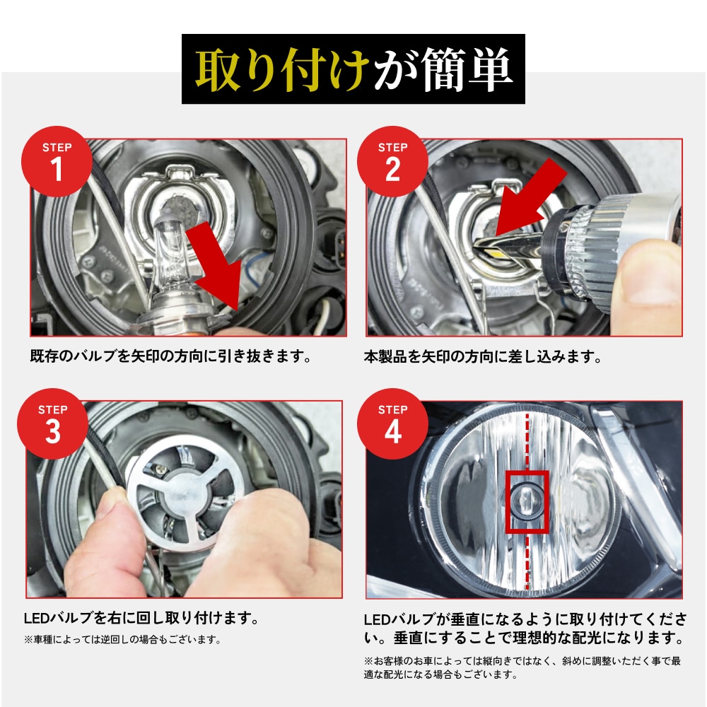 楽天市場】HID屋 LED ヘッドライト 38700cd(カンデラ) iシリーズ α