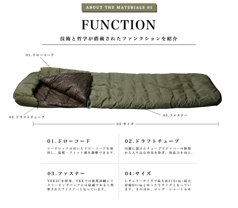 楽天市場】☆NANGA ナンガ HINOC RIP RABAIMA S 600 スリーピング