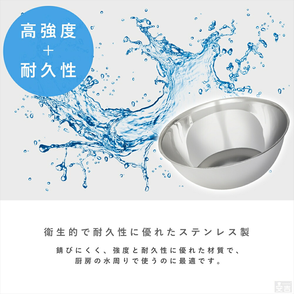 楽天市場】【即日出荷】ステンレスボウル 28cm 業務用 KIPROSTAR