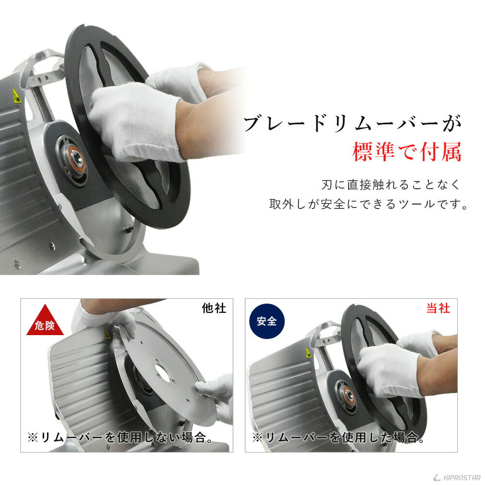 楽天市場】キプロスター 業務用ミートスライサー PRO-250YS-B【肉