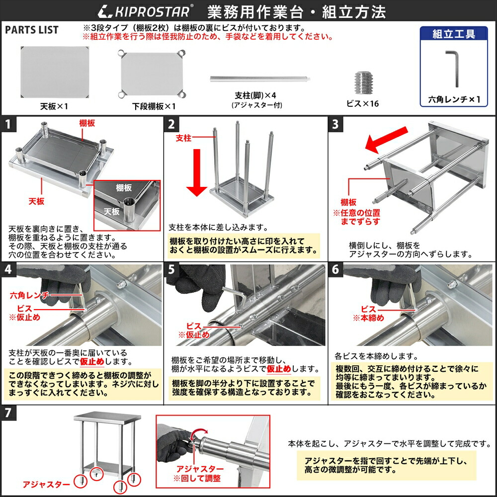 楽天市場】ステンレス コンロ台 業務用 調理台 750×600×650 板厚1.2mm