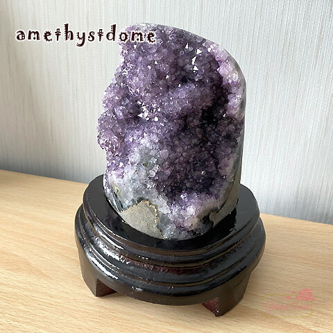 楽天市場】【1点限定】天然石 アメジスト ドーム クラスター
