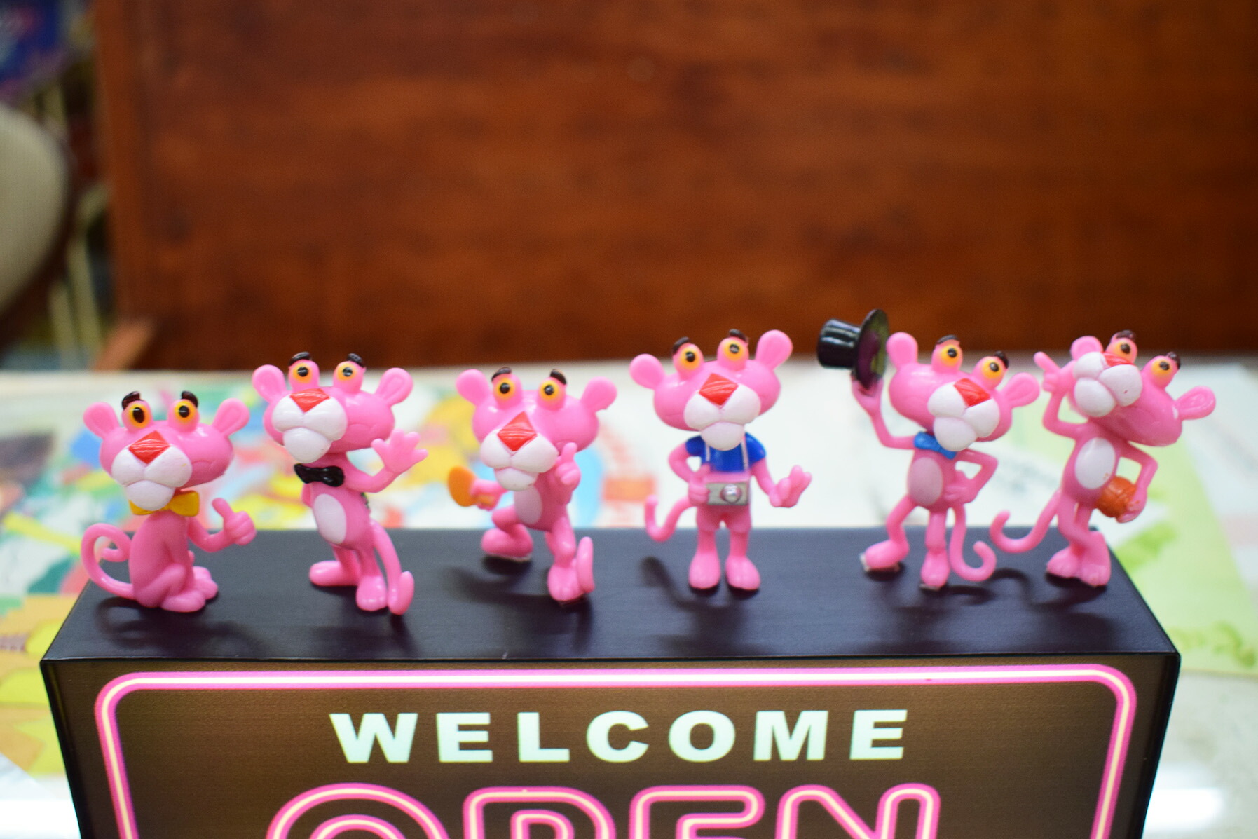 楽天市場】【ピンクパンサー】ミニフィギュア 6体セット