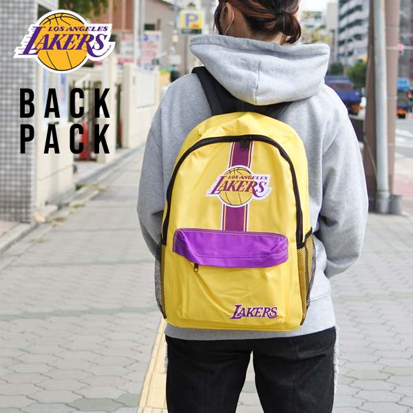 楽天市場】レイカーズ バックパック リュックサック バッグ パープル