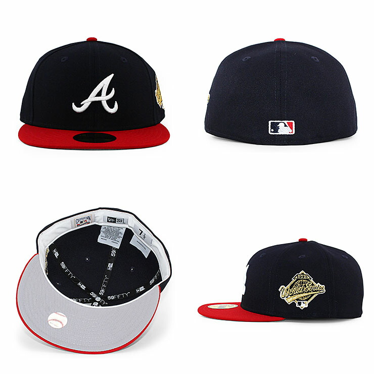楽天市場】ニューエラ キャップ 59FIFTY アトランタ ブレーブス MLB
