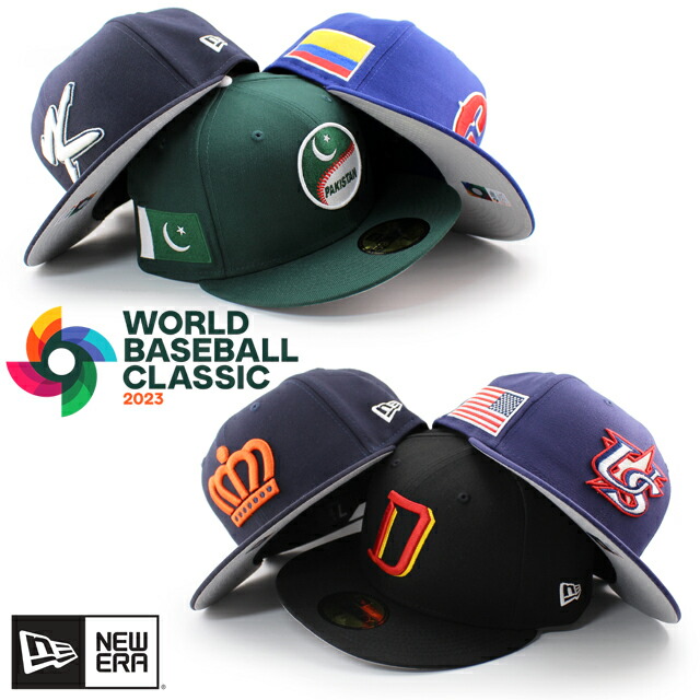 楽天市場】ニューエラ キャップ 59FIFTY WBC 中国 2023 WORLD BASEBALL