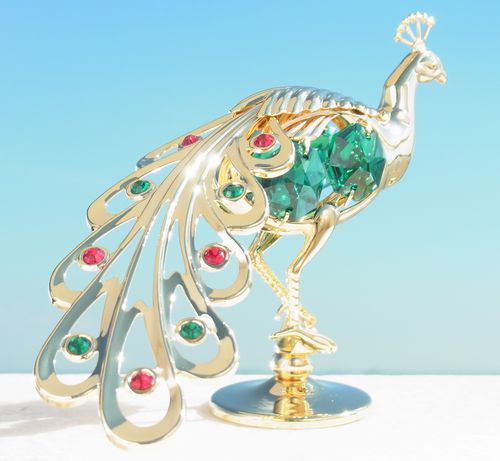 楽天市場】見返り 孔雀 置物 1 縁起物 誕生日プレゼント ギフト 贈り物