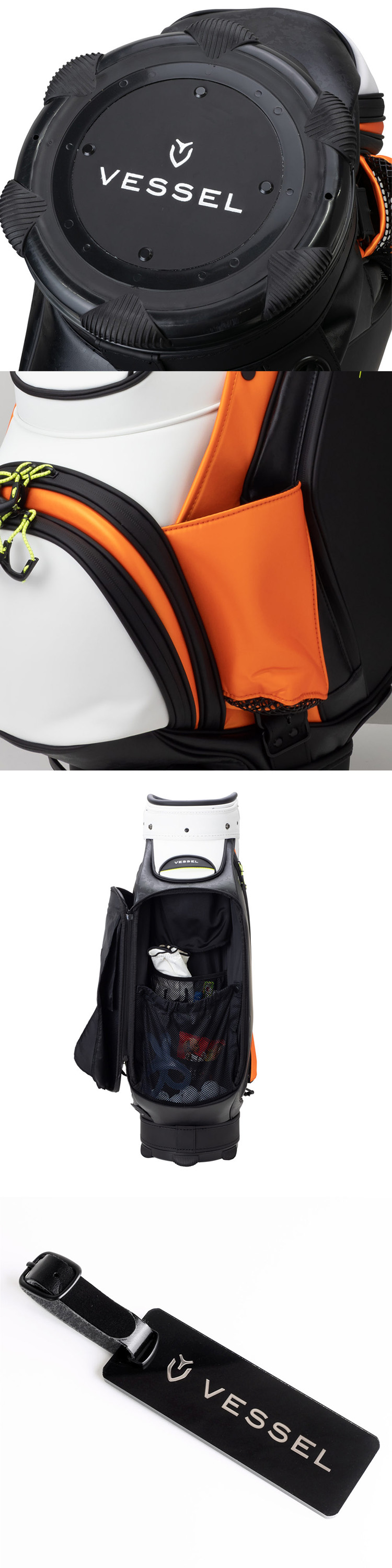 楽天市場】VESSEL ベゼル ゴルフ メンズ キャディバッグ PRIME Staff