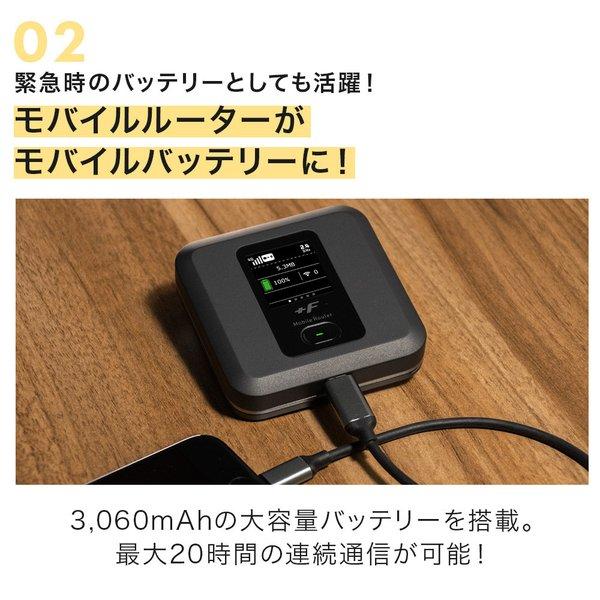 楽天市場】simフリー ルーター +F FS040W 専用ホームキット 送料無料