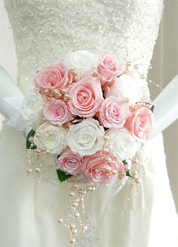 楽天市場】ウエディングブーケ/ブライダルブーケ/プリザーブドフラワー