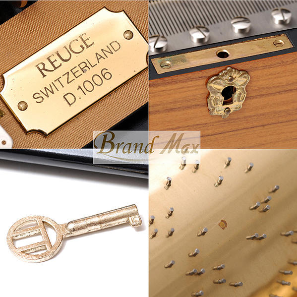 楽天市場】リュージュ REUGE オルゴール 72弁 15曲 OH済