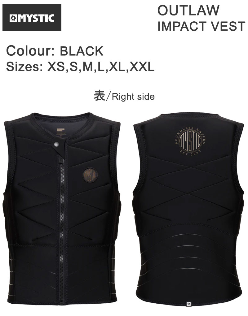 楽天市場】2023 MYSTIC OUTLAW IMPACT VEST ミスティック アウトロー