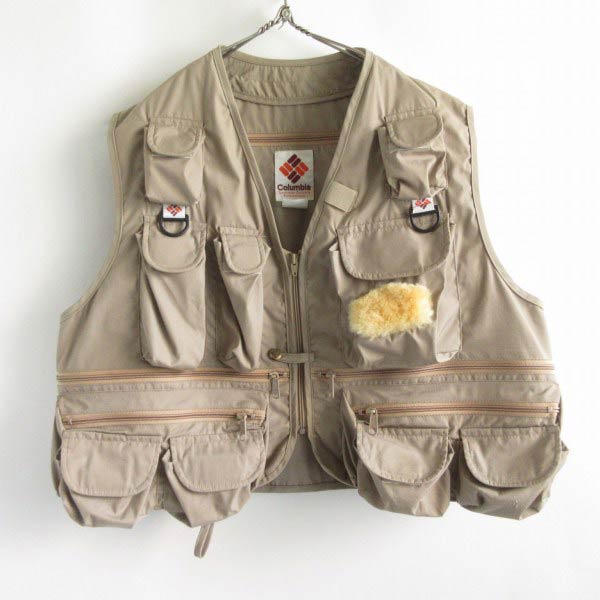 楽天市場】70s Columbia コロンビア フィッシング ベスト ベージュ系