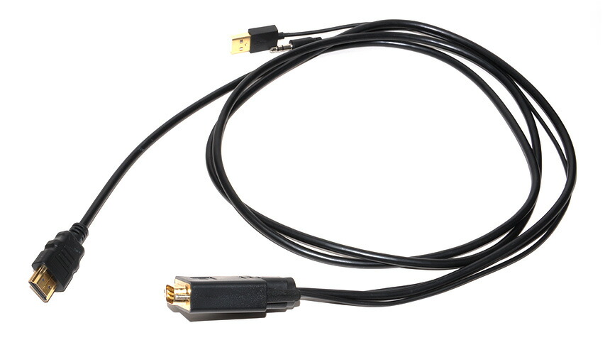 楽天市場】VGA to HDMI 変換アダプタ 変換 ケーブル 1080P フルHD 3.5
