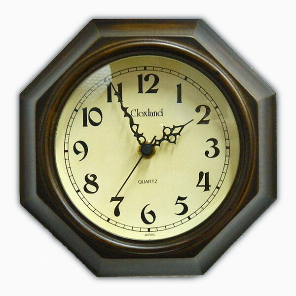 楽天市場】新生活 卒業祝い 壁掛け時計 掛け時計 八角形 風水 船時計
