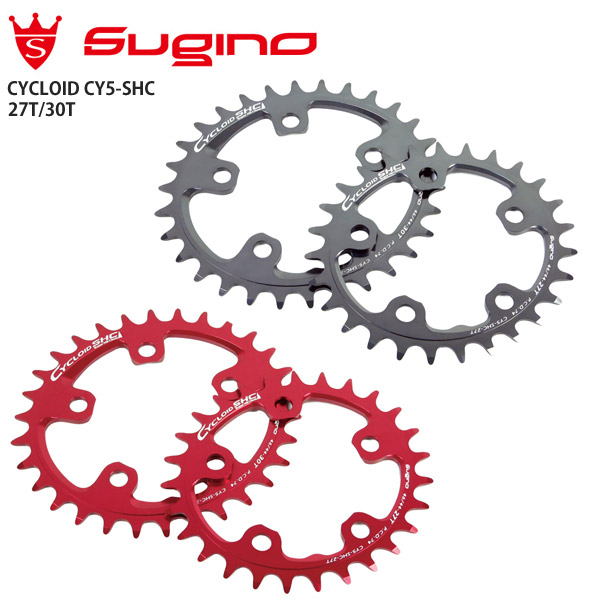 楽天市場】Sugino スギノ チェーンリング CYCLOID CY5-SHC 自転車