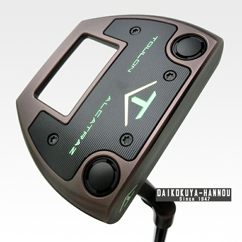 楽天市場】【飯能本店】 トゥーロンゴルフ アルカトラズ パター 35