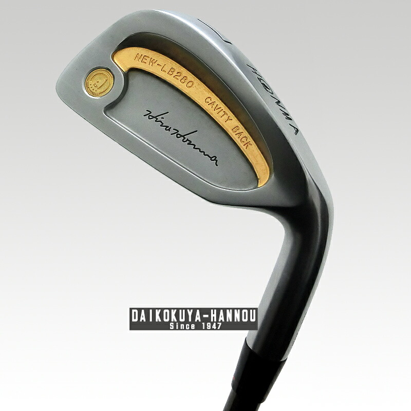 楽天市場】【飯能本店】 ホンマ NEW-LB280 CAVITY BACK アイアン 金