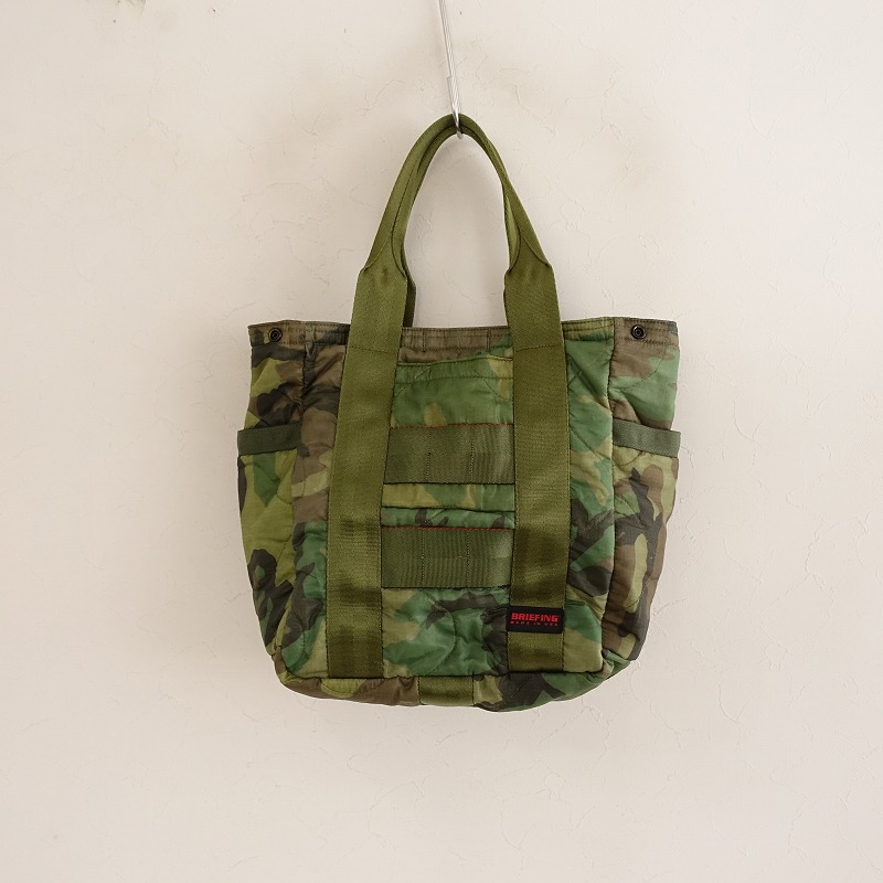 楽天市場】//ブリーフィング BRIEFING 迷彩キルティングトートバッグ