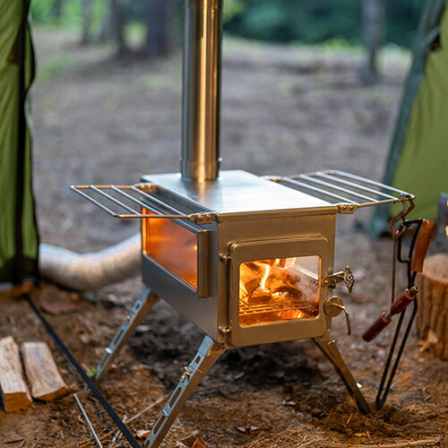 楽天市場】ウィンナーウェル 外気吸入型 二次燃焼 キャンプ 薪ストーブ