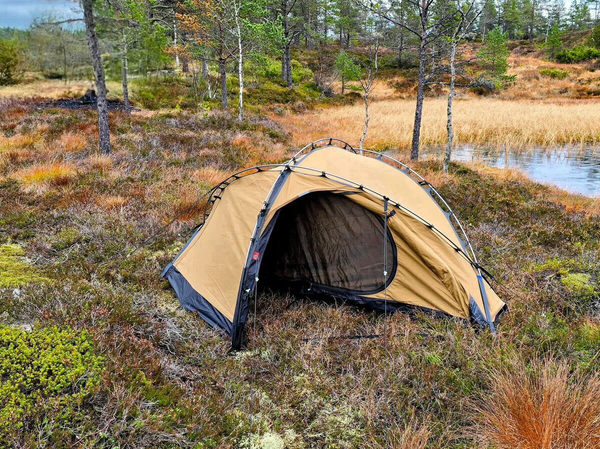 楽天市場】ノルテント ヴァーン1 PC キャンプ テント 1人用 NORTENT