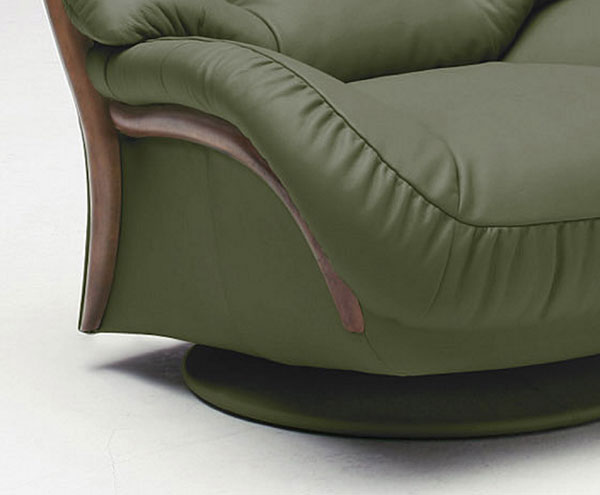 楽天市場】カリモク ZW4707 1Pソファ 本革張ソファ ハイバック肘掛