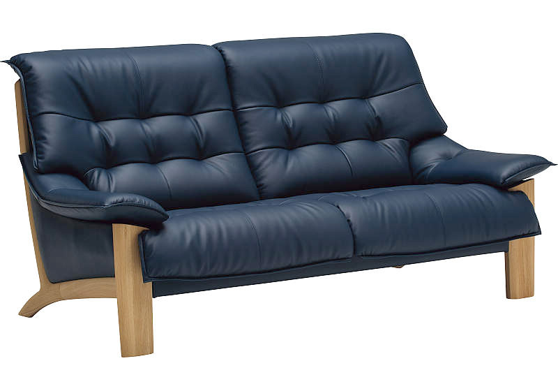 楽天市場】カリモク ZU4922/ZU4972 2Pソファ 横幅1820 本革張レザー