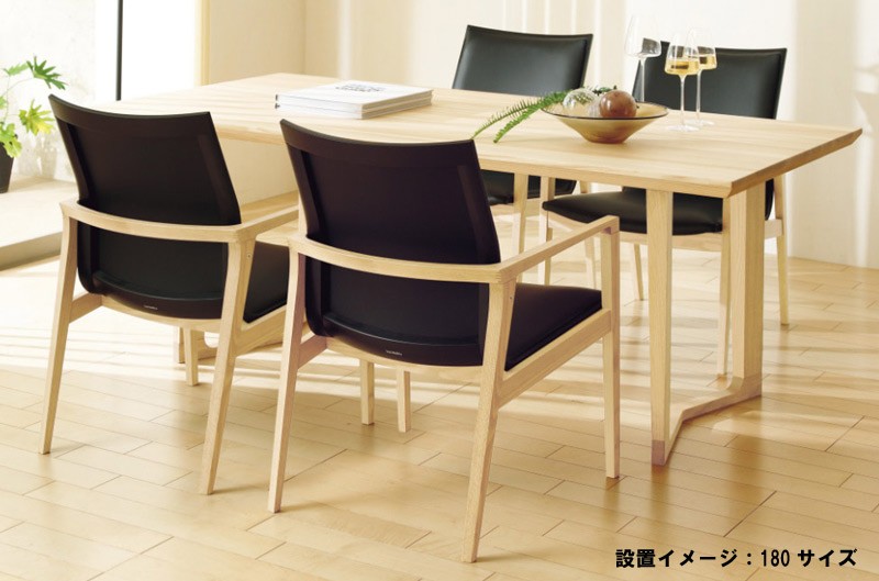 楽天市場】カリモク DU5661 DU5665 165cmダイニングテーブル 食卓