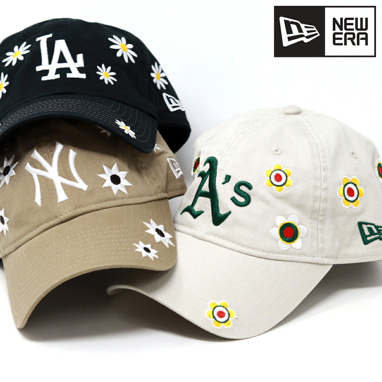 楽天市場】ニューエラ キャップ 花柄 レディース NEWERA 9TWENTY MLB