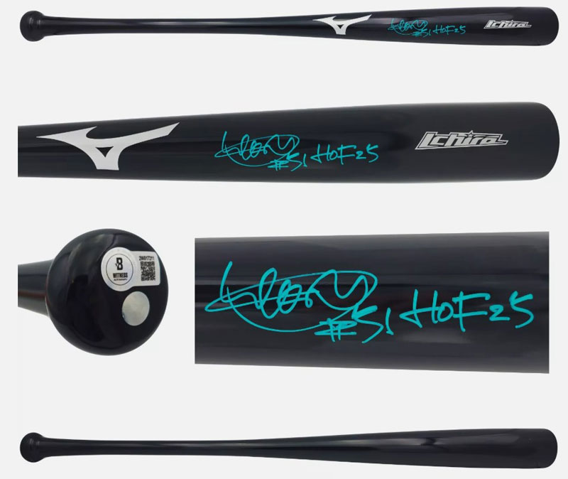 楽天市場】イチロー サイン バットの通販