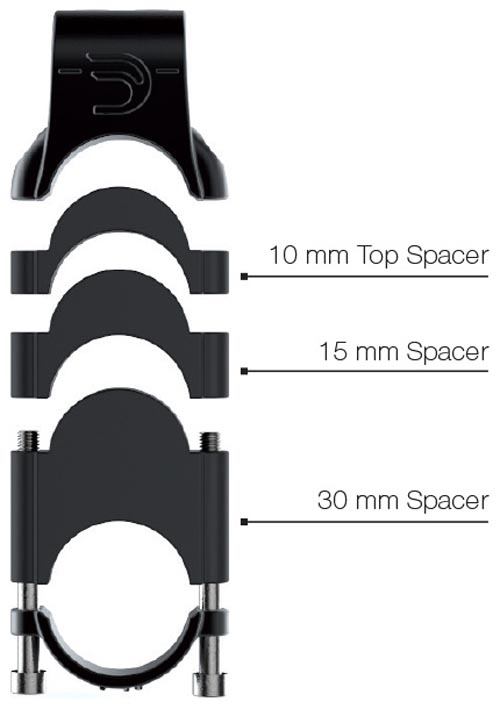 楽天市場】DEDA デダ パラボリカ エアロ アタッチメント DHバー 高さ
