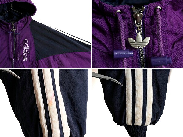 楽天市場】90s 希少サイズ S □ アディダス 中綿 ナイロン パーカー