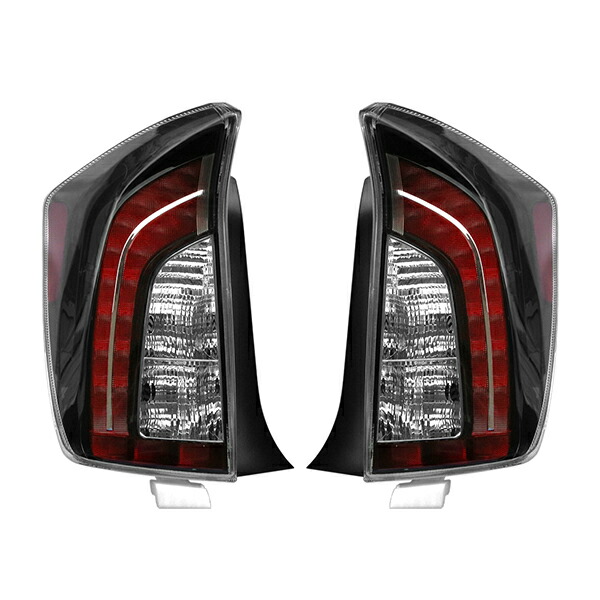 楽天市場】【送料無料】 LED テールランプ トヨタ プリウス 30系 前期