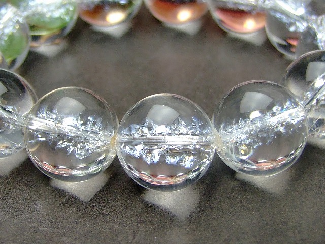 楽天市場】g3-1649 16mm AA 虹入り 水晶 アイリスクォーツ