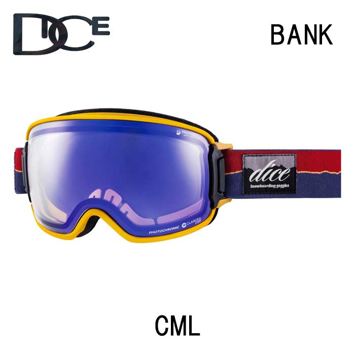 楽天市場】【最大64%OFFスーパーSALE】ダイス ゴーグル バンク dice