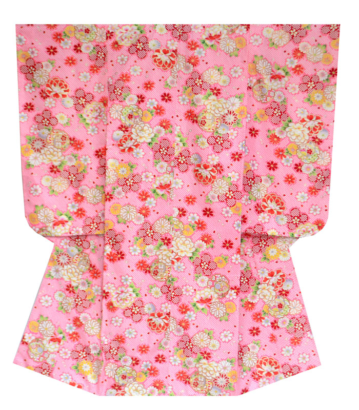 楽天市場】七五三 卒園式 着物 袴 セット 7歳着物と袴セット 総絞り柄