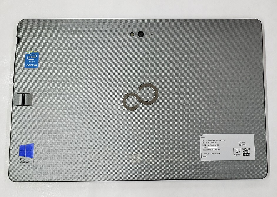 楽天市場】富士通 ARROWS Tab Q665/L Core m-5Y10c メモリ4GB SSD128GB