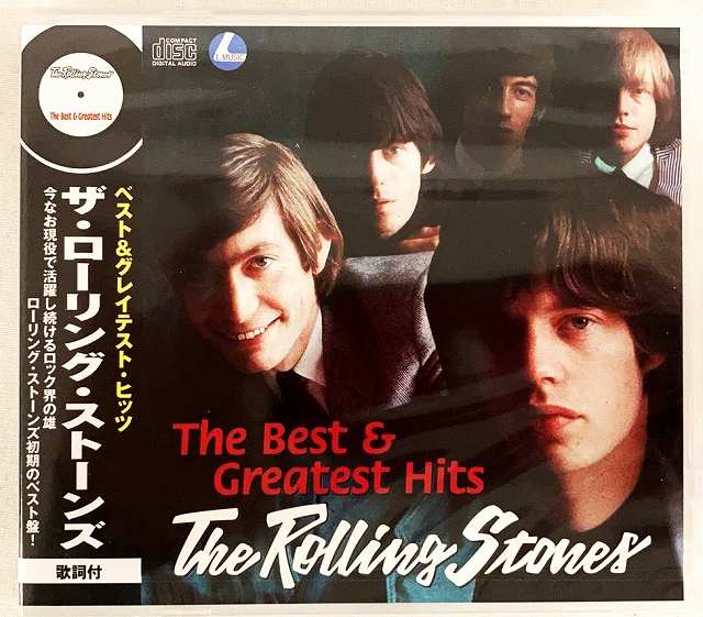 楽天市場】ザローリングストーンズ ベスト グレイテストヒッツ 黒く