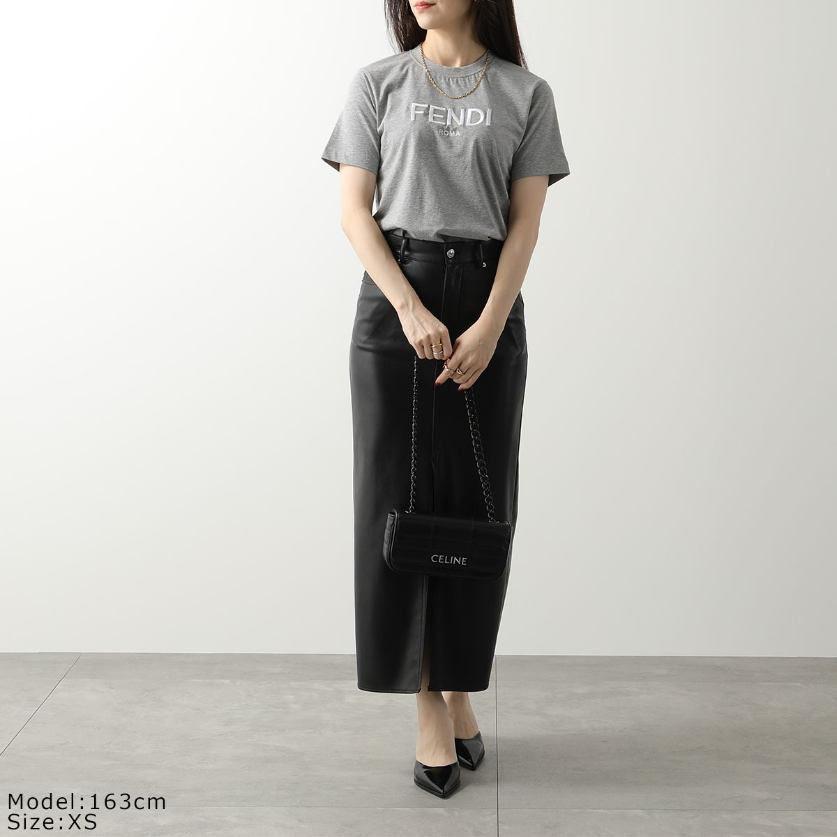 楽天市場】FENDI フェンディ 半袖Tシャツ FS7254 ALCA レディース ロゴ