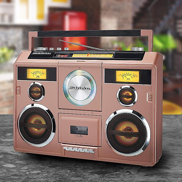 楽天市場】Studebaker / ポータブルステレオ ラジカセ Bluetooth/CD/AM