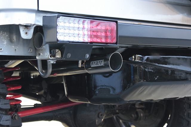 楽天市場】FARM マフラー エキゾーストシステム HILL CLIMBER JA22