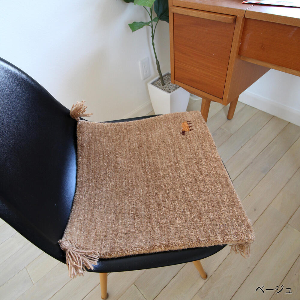 楽天市場】ギャベ ギャッベ 座布団 Sunnyday Fabric スクエア 正方形