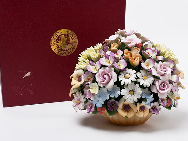 楽天市場】カポディモンテ/Capodimonte 陶花（フラワーバスケット